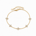 Bracelet Trèfle en Cristal